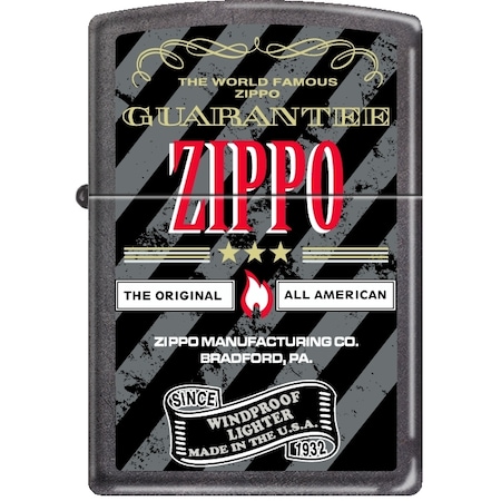 Zippo 2024 Zippo Custom Guarantee Grey Dusk ZIP-28378CI013387